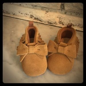 Baby Gap infant moccasins 3-6 Months